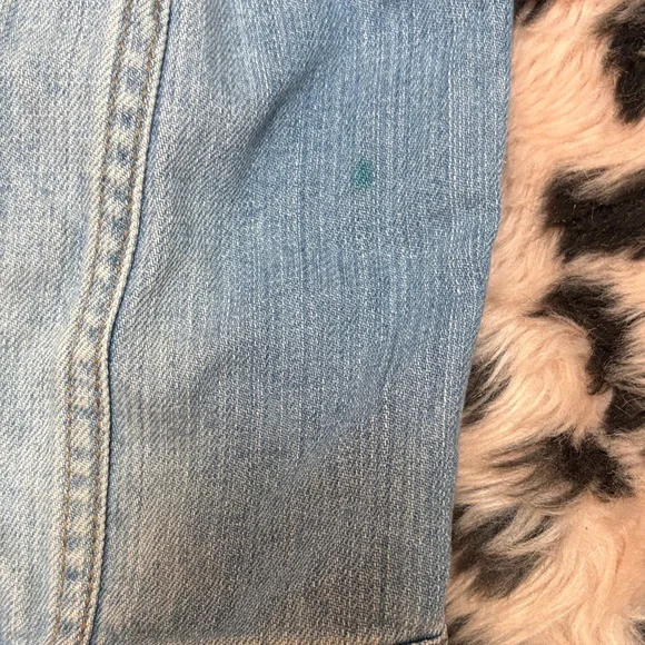 Scarlet Boulevard Light Blue Denim Jacket "The Pod Works" Whale Orca Patchwork - Picture 5 of 9